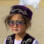 Dressed up for the Eagle Hunters festival: traditional clothing with a modern touch (image by Ingrid Koedood)