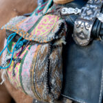 One detail I loved most was the colourful woven horse tack, decorated with traditional patterns and metalwork (image by Ingrid Koedood)