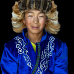 Portrait of a young Kazakh boy (image by Ingrid Koedood)