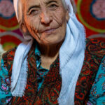 Portrait of a Kazakh woman (image by Ingrid Koedood)