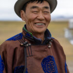 On our way from Hustai National park to Ulaanbaatar, we stopped with a Mongolian family who welcomed us for lunch (image by Ingrid Koedood)
