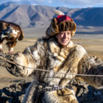 Porter is becoming an eagle hunter herself (image by Ingrid Koedood)